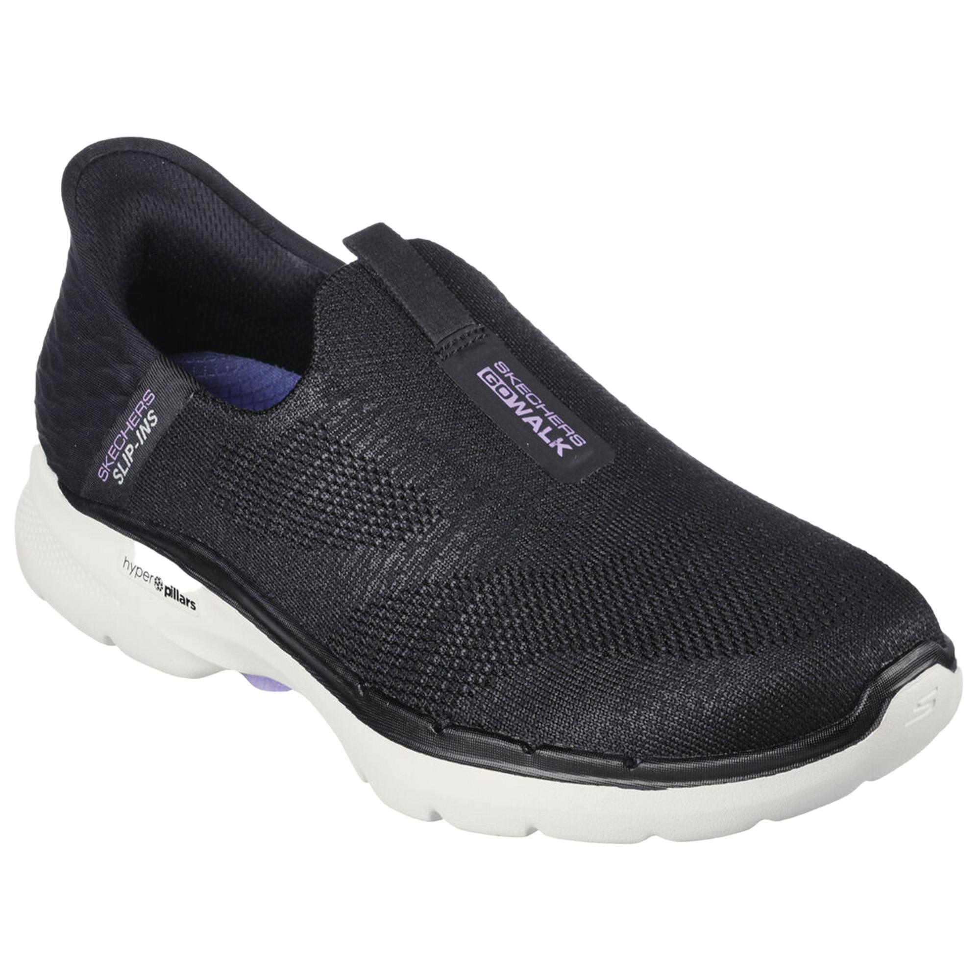 Zapatillas Deportivas Caminar para Mujer Skechers 124569_BKLV Negras Slip-Ins 2/5