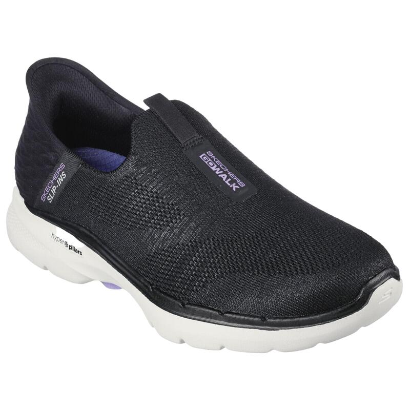 Zapatillas Deportivas Caminar para Mujer Skechers 124569_BKLV Negras Slip-Ins