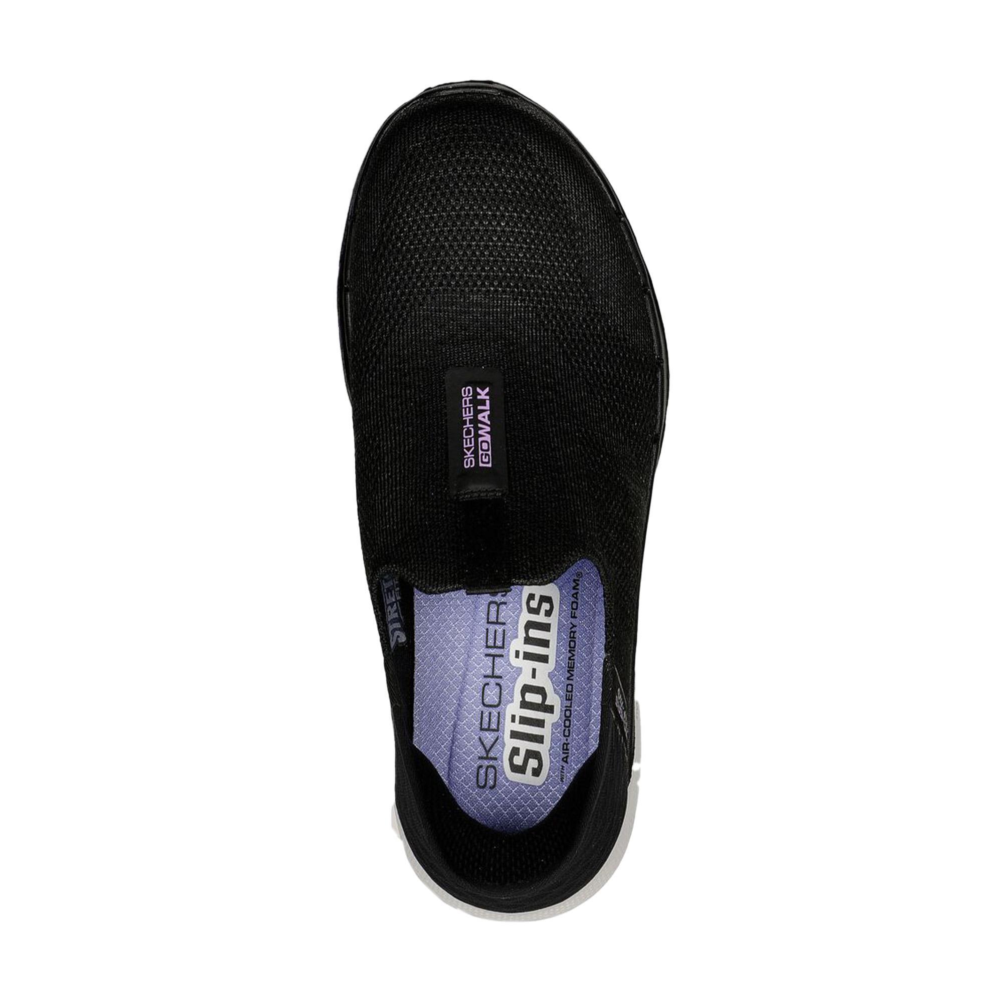 Zapatillas Deportivas Caminar para Mujer Skechers 124569_BKLV Negras Slip-Ins 3/5