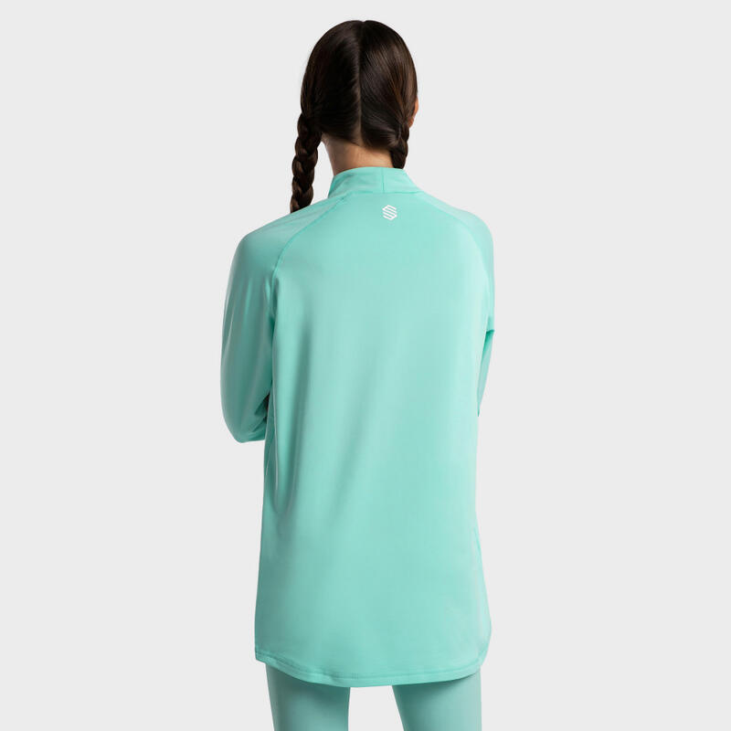 Camiseta interior térmica esquí y nieve SIROKO Slush-W Turquoise Turquesa Mujer