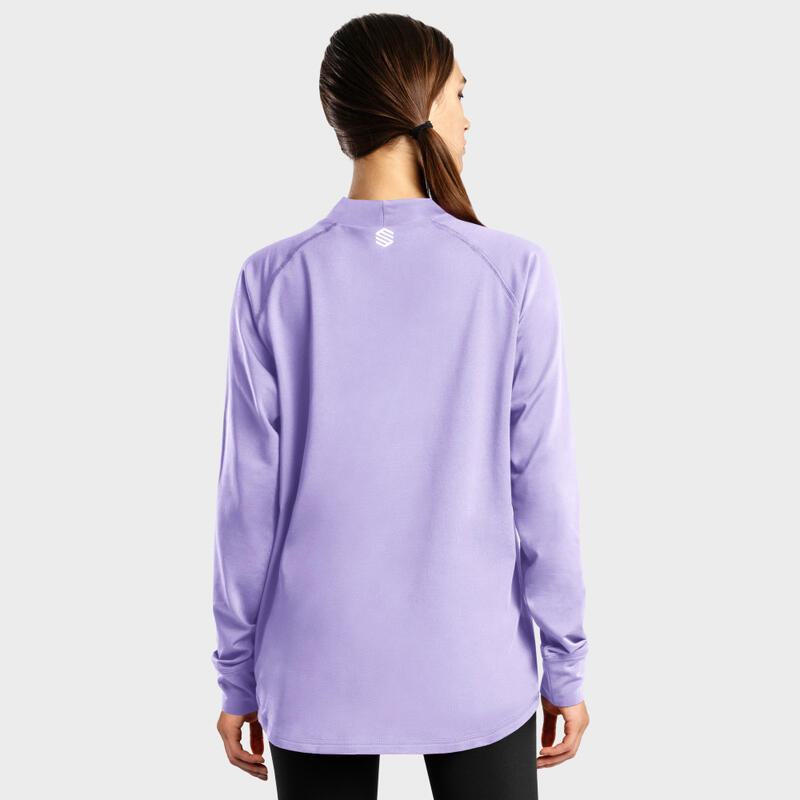 Maglia intima termica Sport invernali SIROKO Slush-W Violet Lavanda Donna