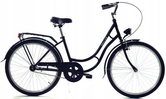 Rower Miejski Dallas Bike Retro z koszem 26" 1spd