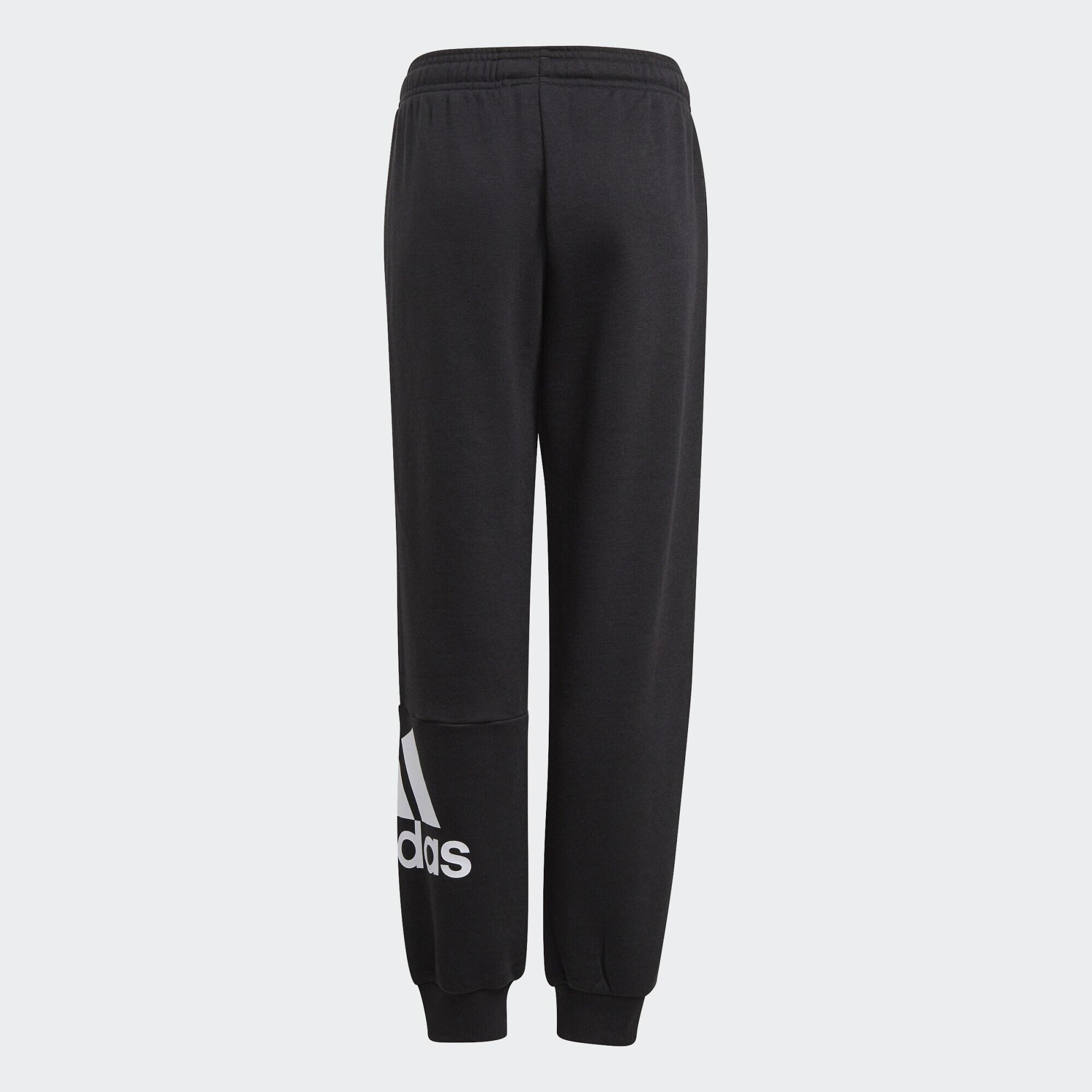 Spodnie dresowe dla dzieci Adidas Essentials French Terry Czarny 4/4