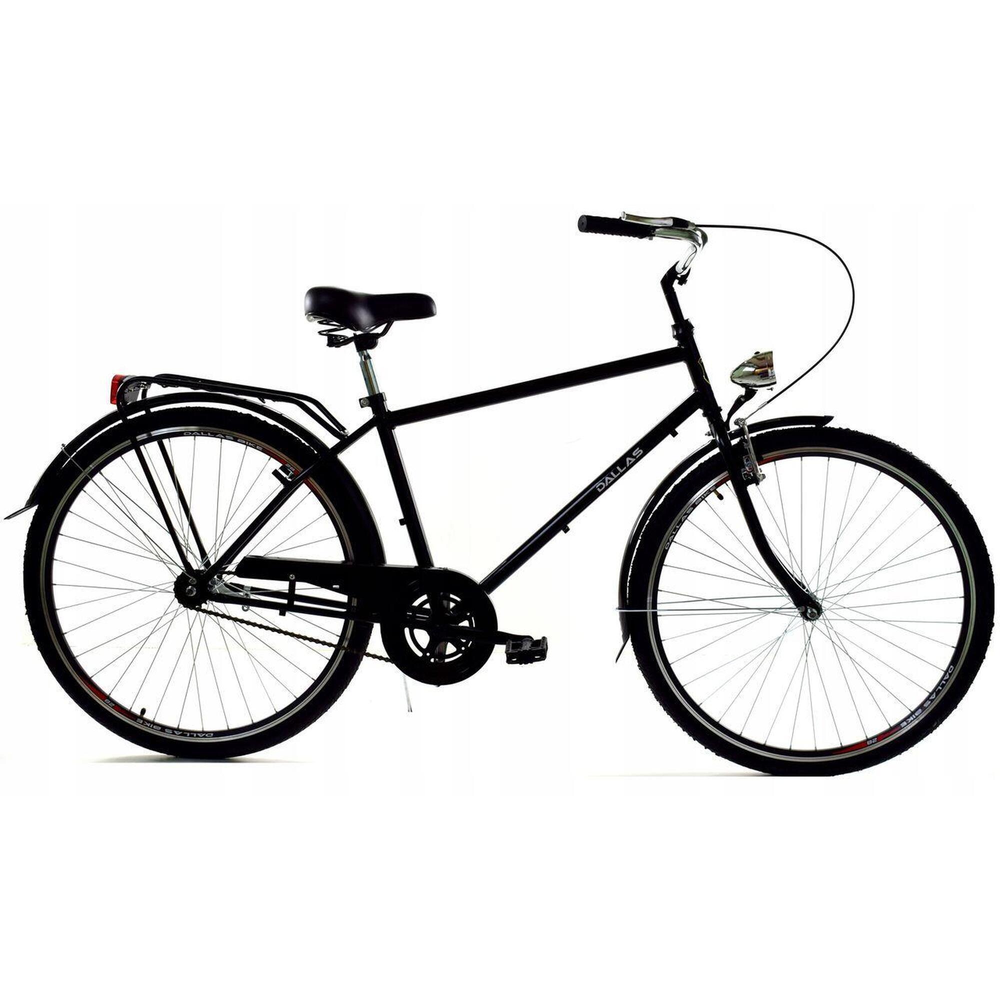 Rower Miejski Męski Dallas Bike City 28"  1spd