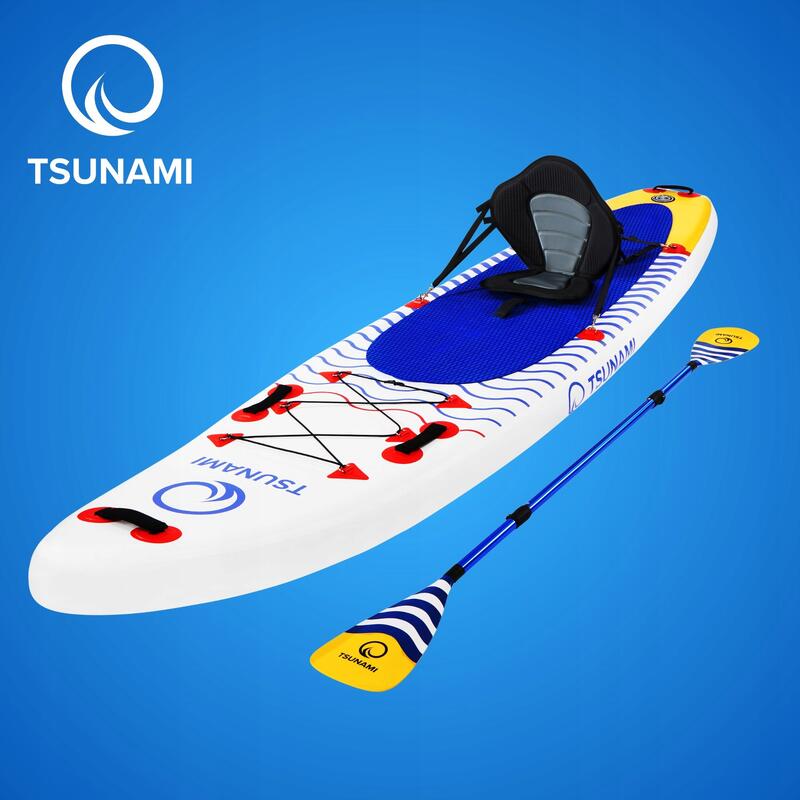 Deska SUP TSUNAMI stand up paddle 11’6″ 350cm T09 4FIZJO Decathlon