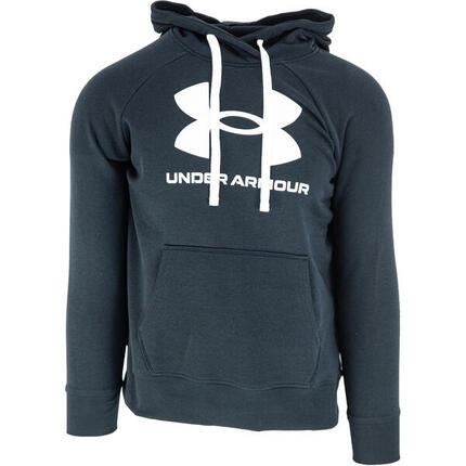 Capuche Under Armour Rival Fleece Logo, Noir, Hommes
