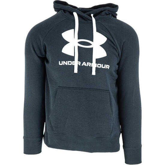 Capuche Under Armour Rival Fleece Logo, Noir, Hommes