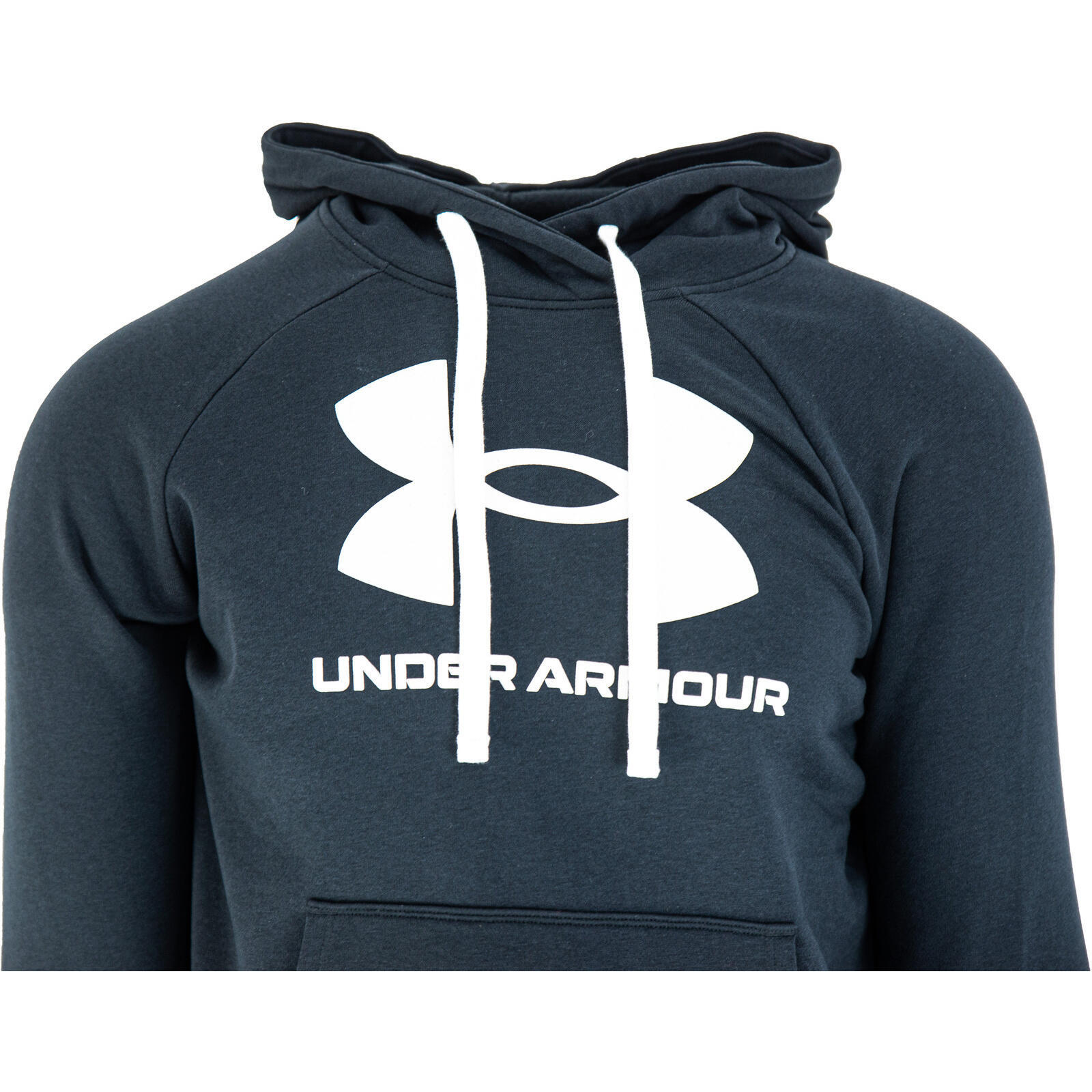 Capuche Under Armour Rival Fleece Logo, Noir, Hommes 4/5