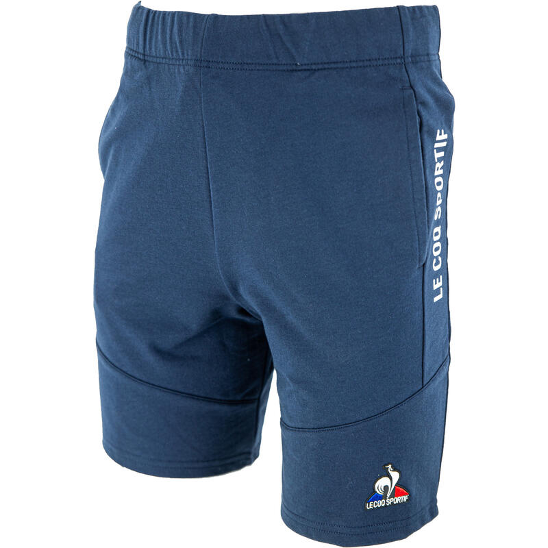 Bermudas Le Coq Sportif Ess Regular N1, Azul, Hombres