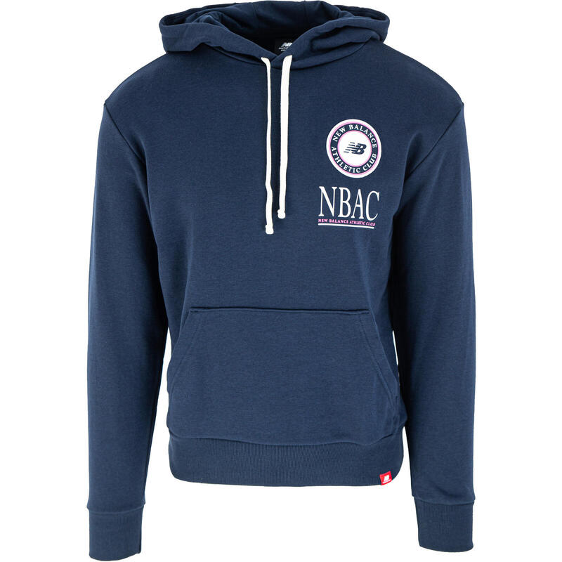 Capuche New Balance Essentials Athletic Club, Bleu, Hommes