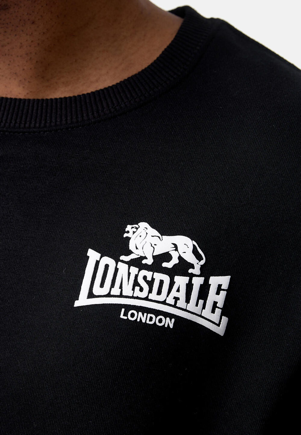 Felpa con scollo rotondo Lonsdale Longridge 5/5