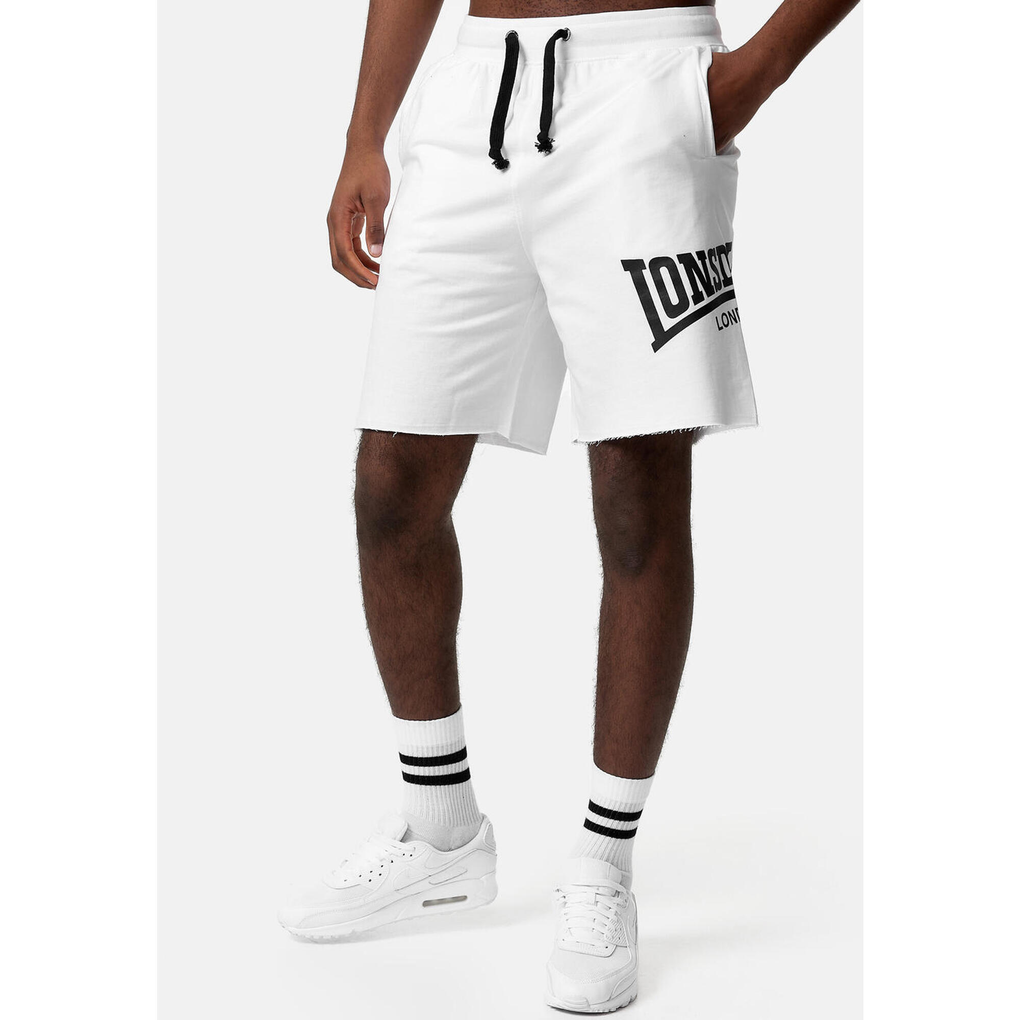 LONSDALE Bermudas y pantalones cortos para Hombre Lonsdale  polbathic Blanco