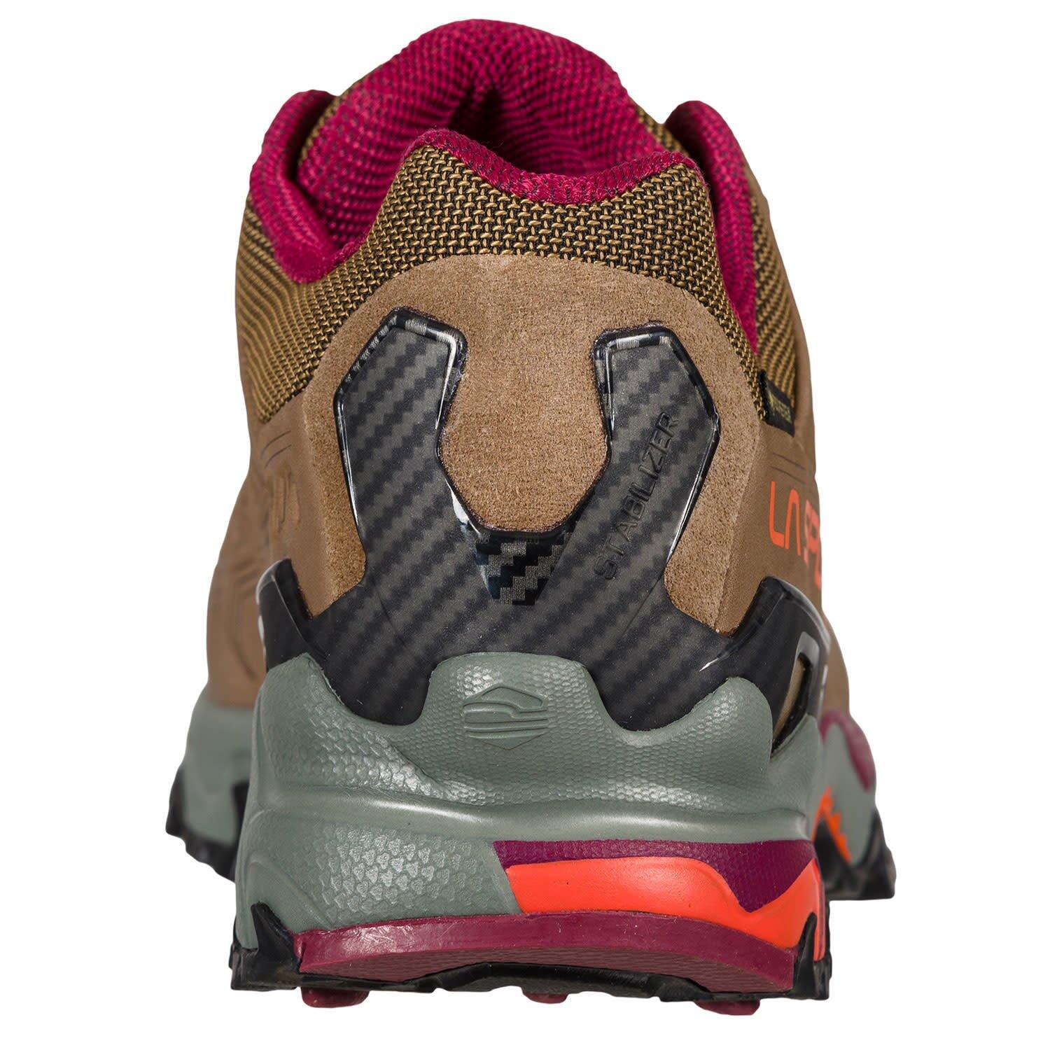 Zapatillas Senderismo Mujer - Ultra Raptor II Leather W GTX - Taupe/Red Plum 6/7