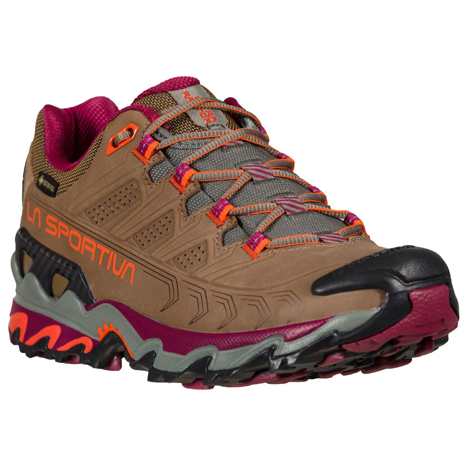 Zapatillas Senderismo Mujer - Ultra Raptor II Leather W GTX - Taupe/Red Plum 2/7