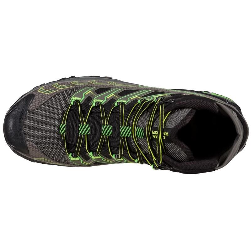 Botas De Senderismo Hombre - LA SPORTIVA Ultra Raptor II Mid GTX - Metal/Green