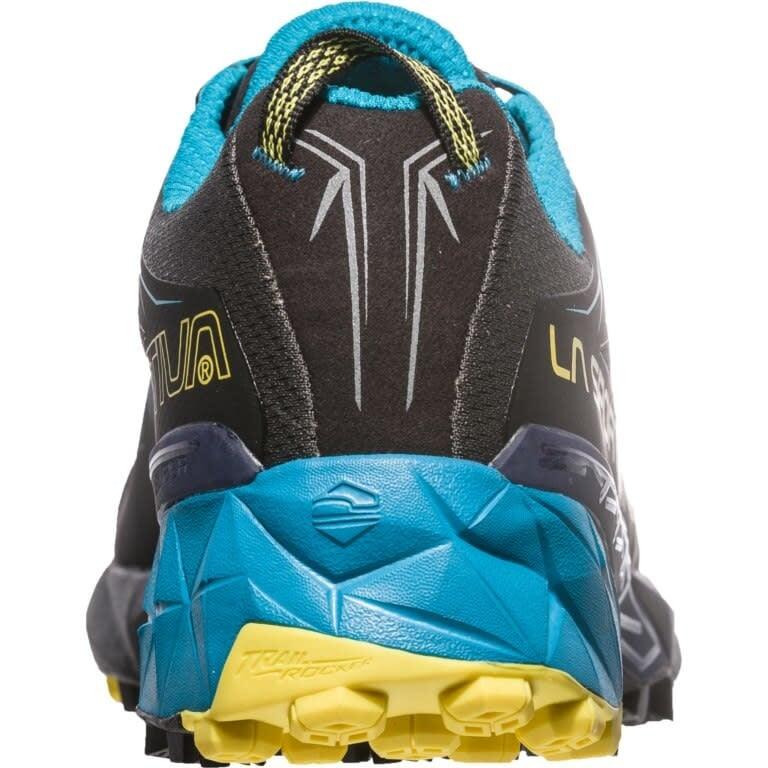 Calçado de trailrunning homem - Akyra - Carbono/Azul Trópico 4/5