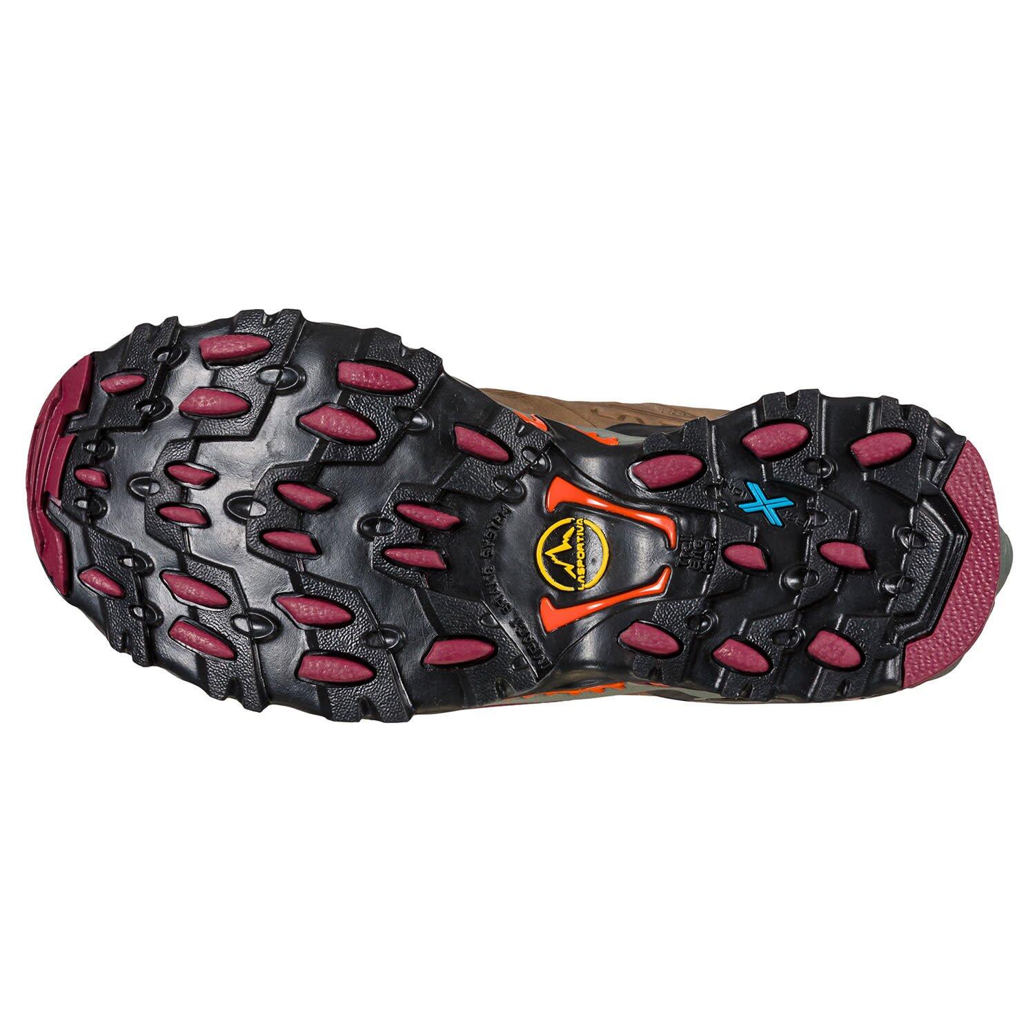 Zapatillas Senderismo Mujer - Ultra Raptor II Leather W GTX - Taupe/Red Plum 4/7