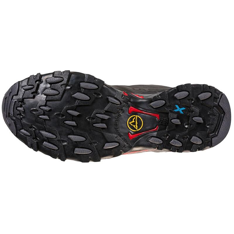 Calçado de caminhada homem - Ultra Raptor II Leather GTX - Carbono/Pimenta