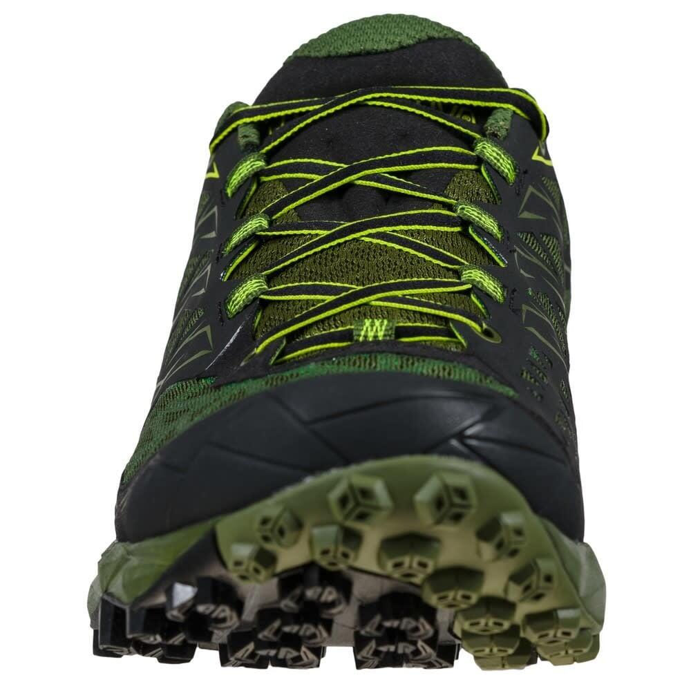Zapatillas Trailrunning Hombre - Akyra - Olive/Neon 5/7