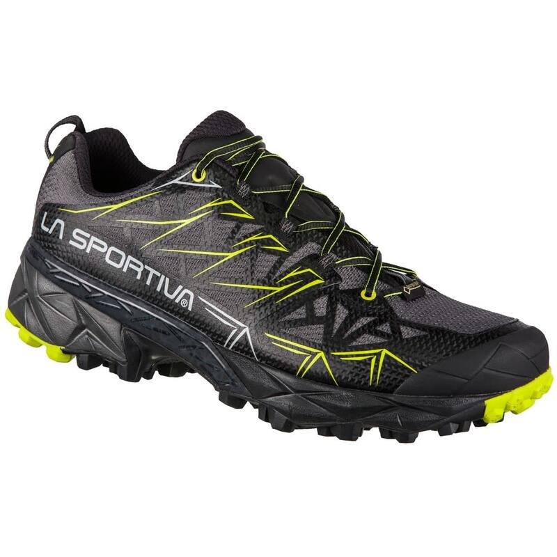 Zapatillas Trailrunning Hombre - Akyra GTX - Carbon/Apple Green