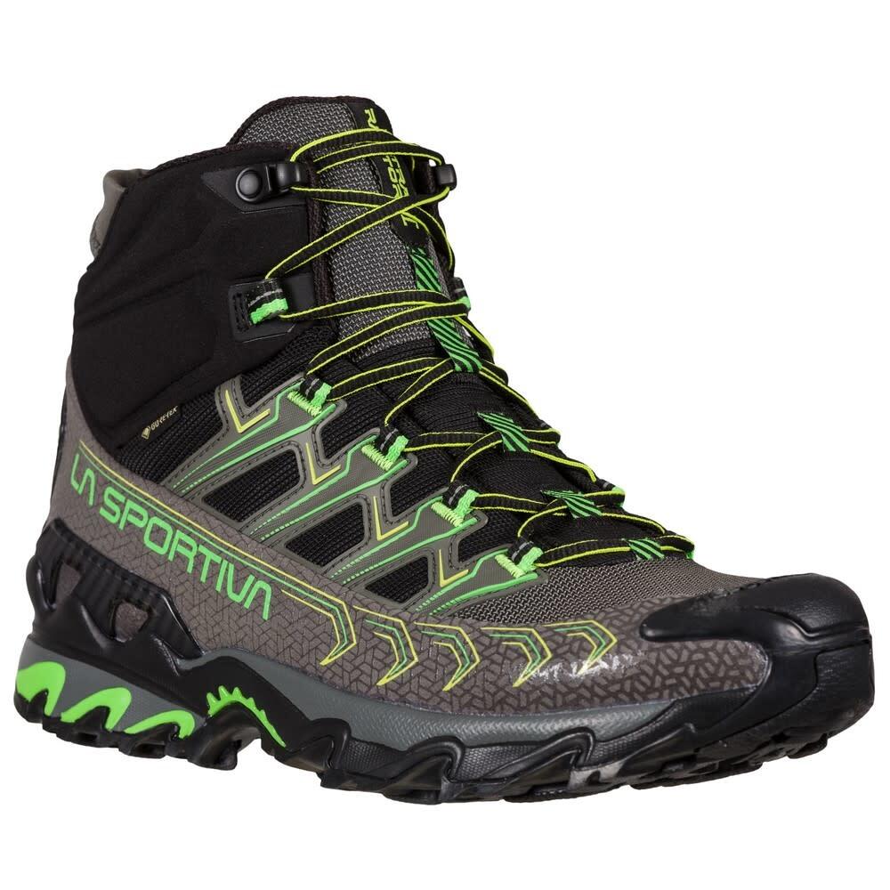 Botas De Senderismo Hombre - LA SPORTIVA Ultra Raptor II Mid GTX - Metal/Green 3/7