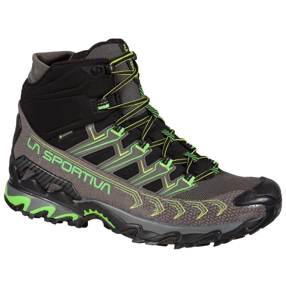 Botas De Senderismo Hombre - LA SPORTIVA Ultra Raptor II Mid GTX - Metal/Green 6/7