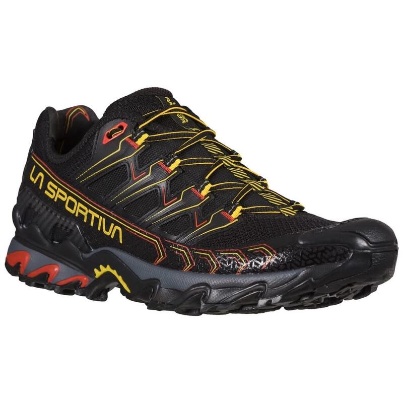 Zapatillas Trailrunning Hombre - LA SPORTIVA Ultra Raptor II  - Black/Yellow