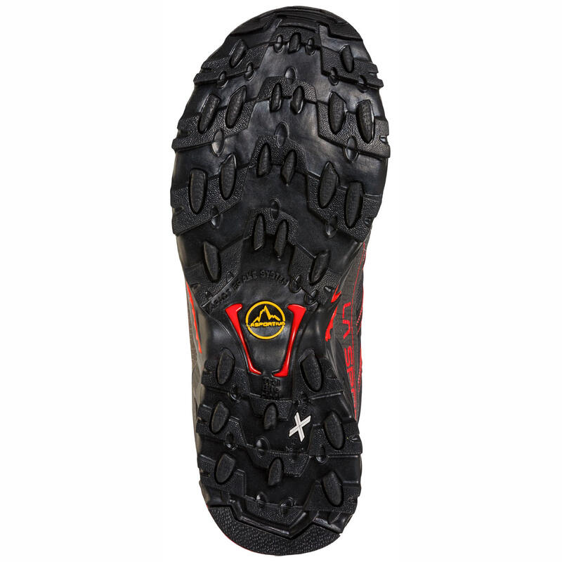 Botas De Senderismo Hombre - Ultra Raptor II Mid GTX - Black/Goji