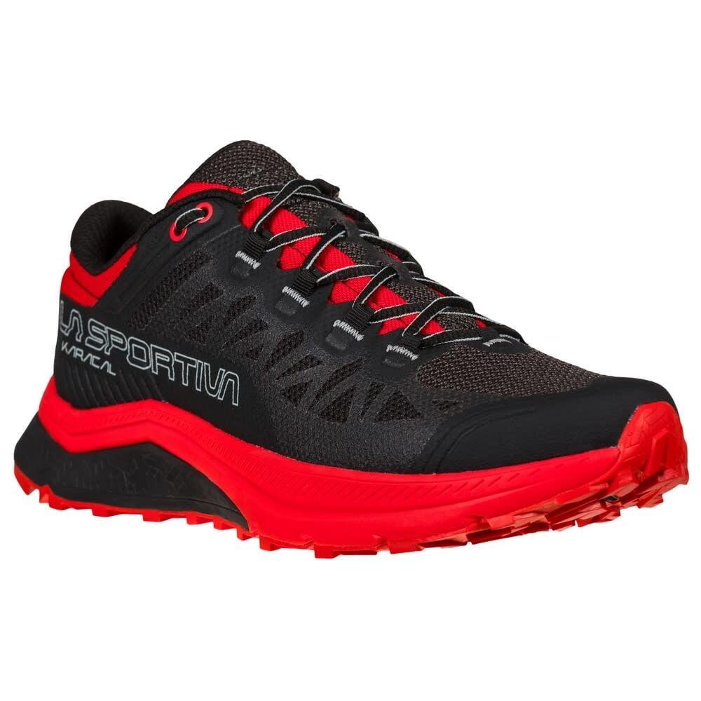 Chaussure Trail Homme - LA SPORTIVA Karacal - Black/Goji 2/7