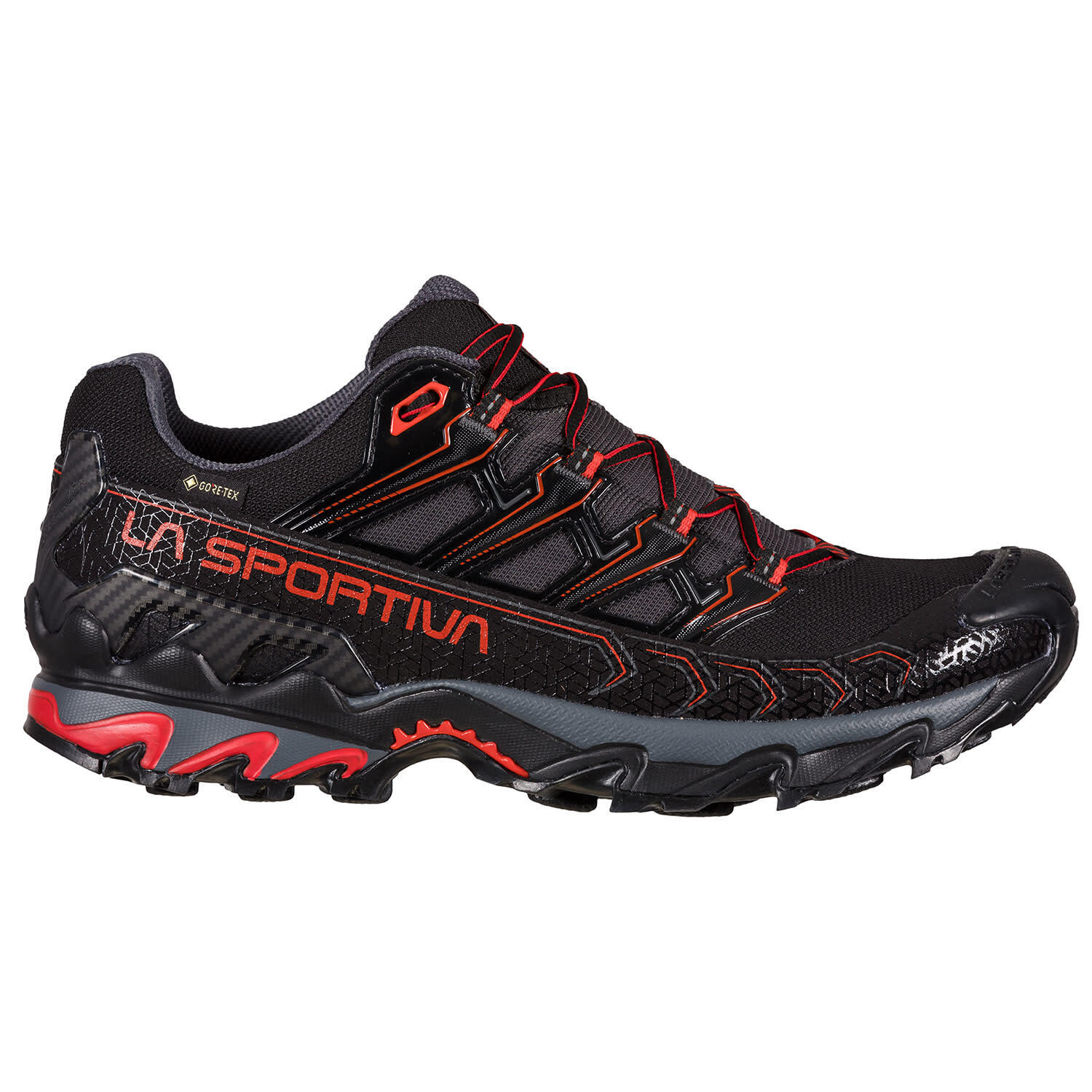 Calçado de trailrunning homem - Ultra Raptor II GTX - Preto/Goji