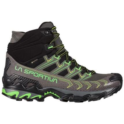 Botas De Senderismo Hombre - LA SPORTIVA Ultra Raptor II Mid GTX - Metal/Green