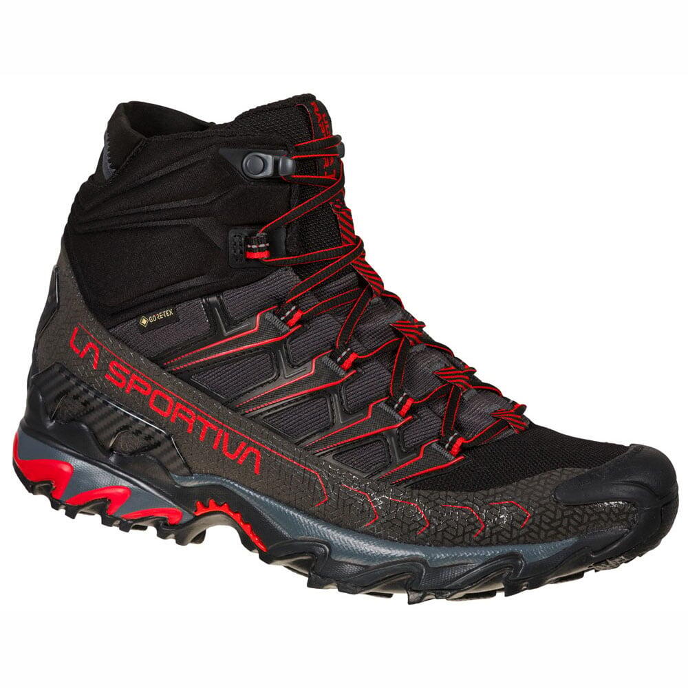 Chaussures De Randonnee Mid Homme - Ultra Raptor II Mid GTX - Black/Goji 2/6