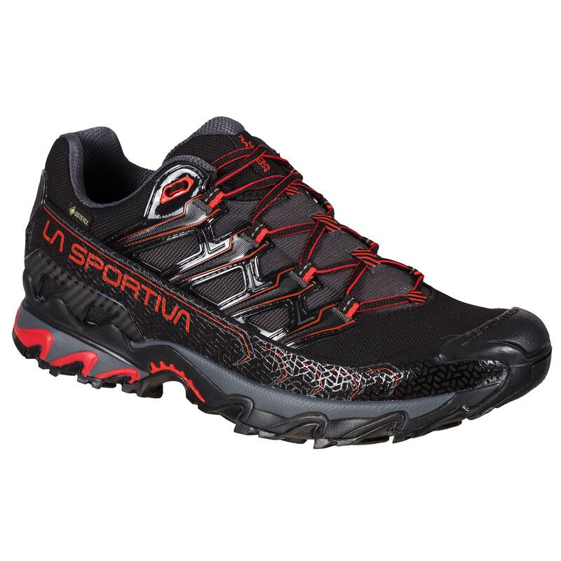 Zapatillas Trailrunning Hombre - Ultra Raptor II GTX - Black/Goji