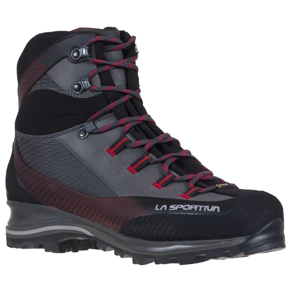 Botas De Senderismo Hombre - LA SPORTIVA Trango Trk Leather GTX - Carbon/Chili 4/7