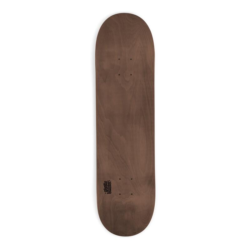 Skate Deck Small Logo Rust 8.375"