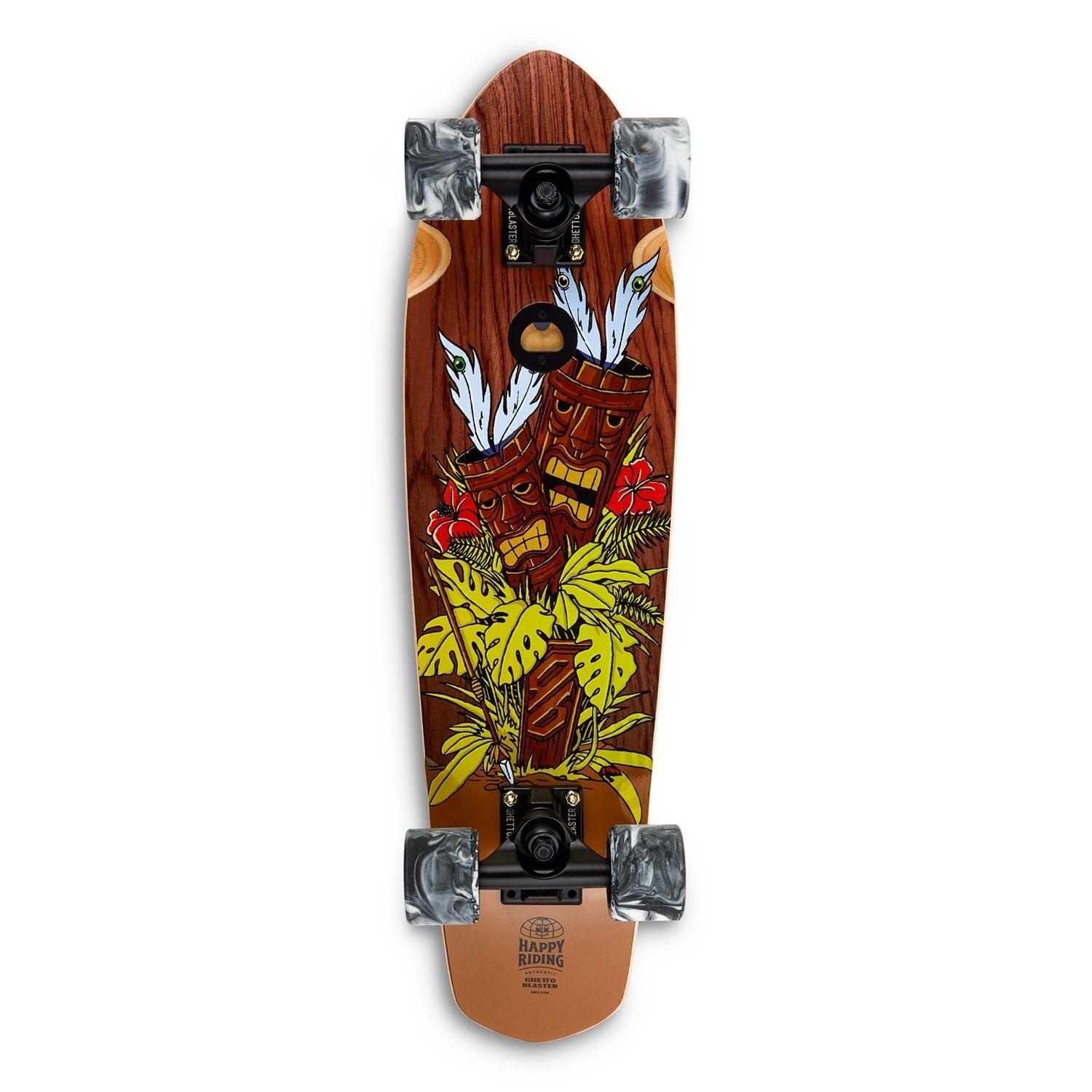 Cruiser tiki totem mogano 26" x 7.25"