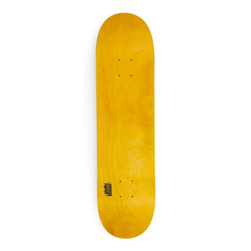 Klein Logo Geel 8" Pregriped Skate Deck