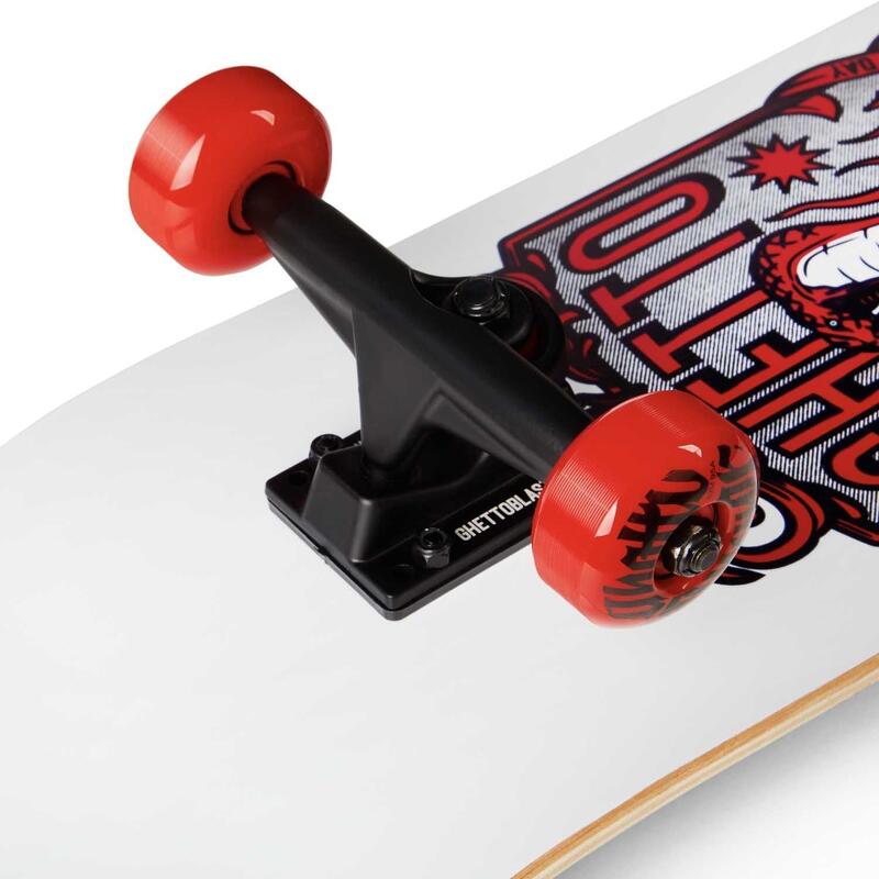 Compleet skateboard om te beginnen Kobra red 7.8"