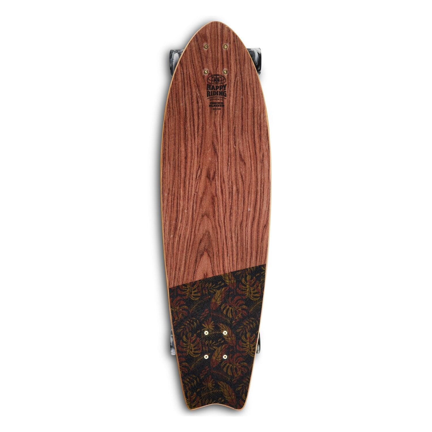 Cruiser Tiki Totem Mogano Fishtail 33" x 9.5" 2/6