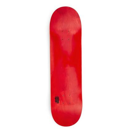 Tavola Skateboard Deck Ghettoblaster Vorgegriffenes Kleines Logo Rot 8.25