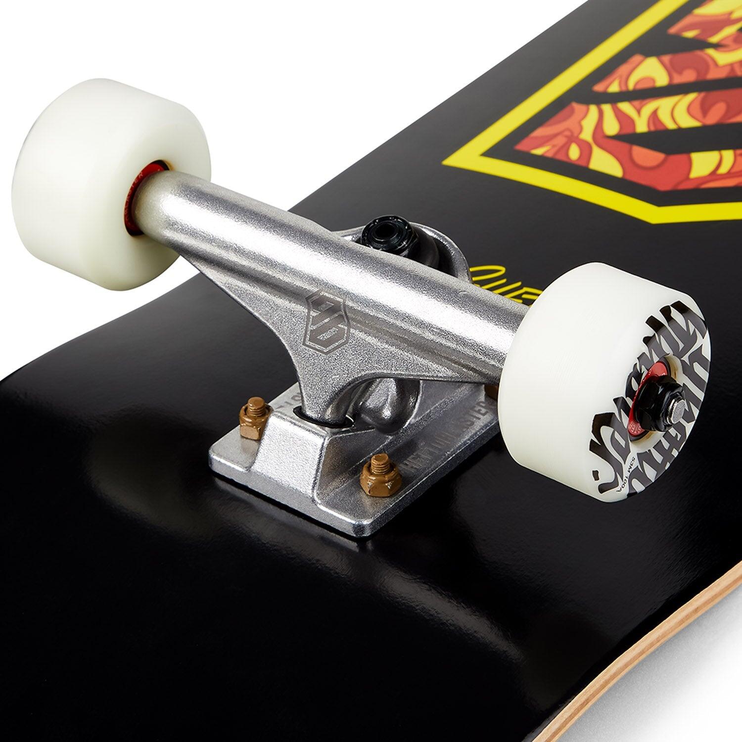 Skate completo para começar Flame Yellow 8.125" 3/6