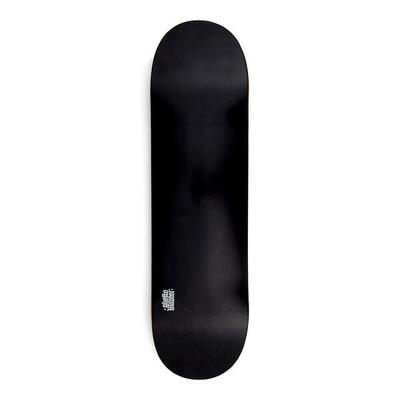Skateboard-Deck Small Logo Black 8.5