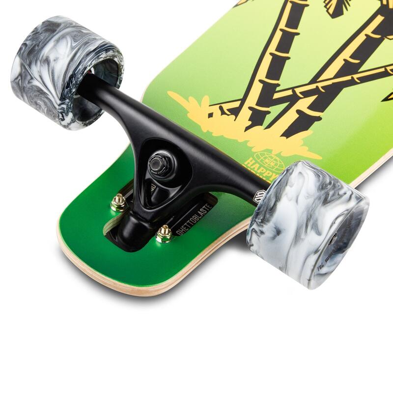 Skateboard Completo per iniziare  Drop Trough Palm yell 36” 9.0”