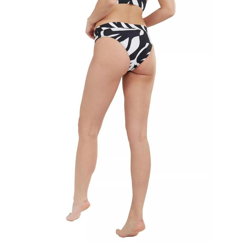 Sahara Mid Waist Full Bottoms női bikini alsó - fekete