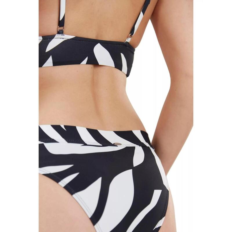 Chiloti bikini Sahara Mid Waist Full Bottoms femei