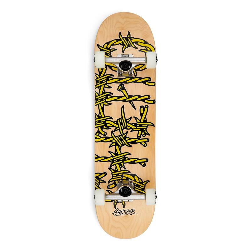 Skateboard Komplettboard für Anfänger Barbed Wire 8.3"