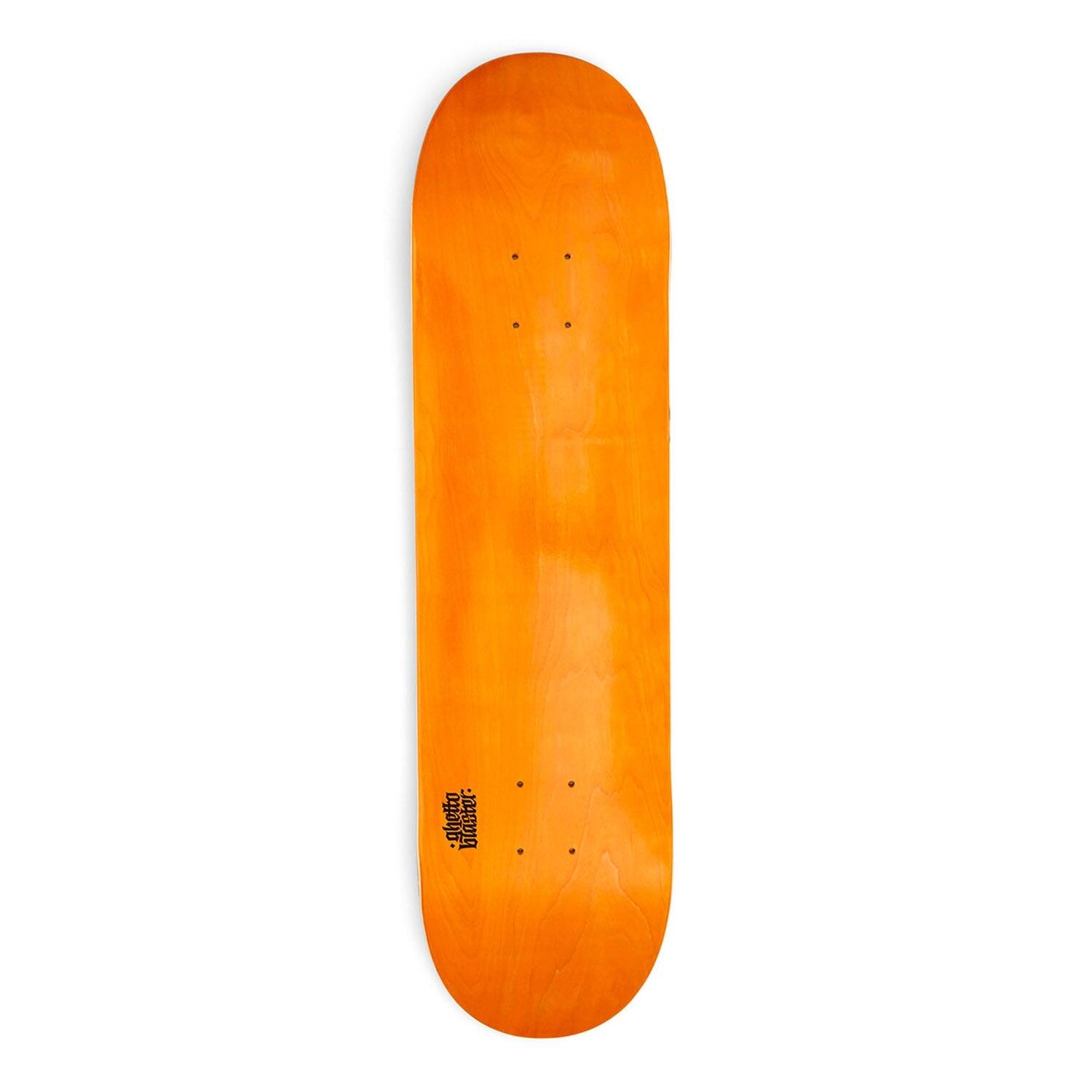 GHETTOBLASTER Tavola da skate Small Logo Orange 8.125"