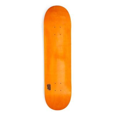 Skateboard Ghettoblaster Tavola Kleines Logo Orange 8.125