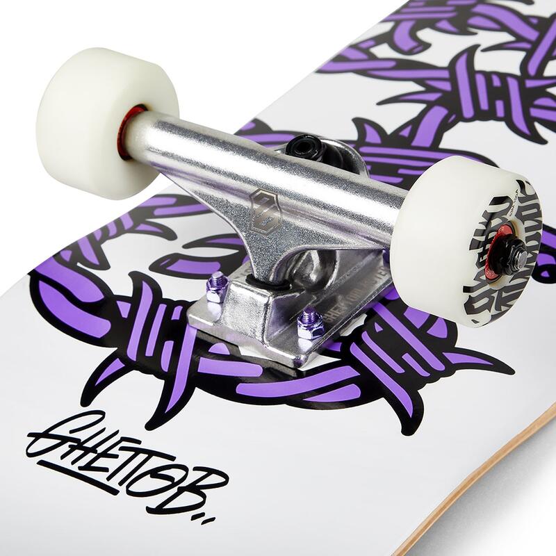 Skateboard Komplettboard für Anfänger Barded Wire Pou 8.25”