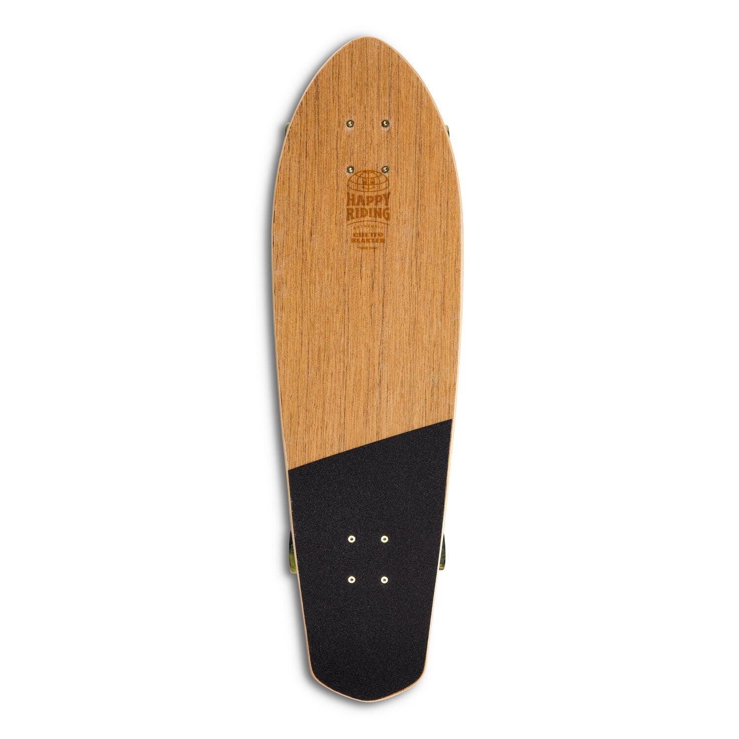 Cruiser Geroglifics Teak 32" x 9.125" 2/6